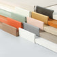 Modern Refined Cabinet Edge Finger Pulls for Kitchen, Multi-Color Options