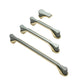 Two-Tone Cabinet Pulls and Knobs for Kitchen Cabinets