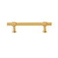 Gold Brass T-Bar Cabinet Handles and Matching Knobs