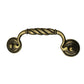Vintage Brass Finish Bail Drawer Pull Handles