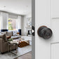 Round Interior Door Knobs with Dummy, Passage and Privacy Options