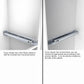 Silver Soft Close Undermount Slides Drawer Slides