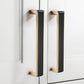 Two-Tone Zinc Alloy Cabinet Pulls and Knobs