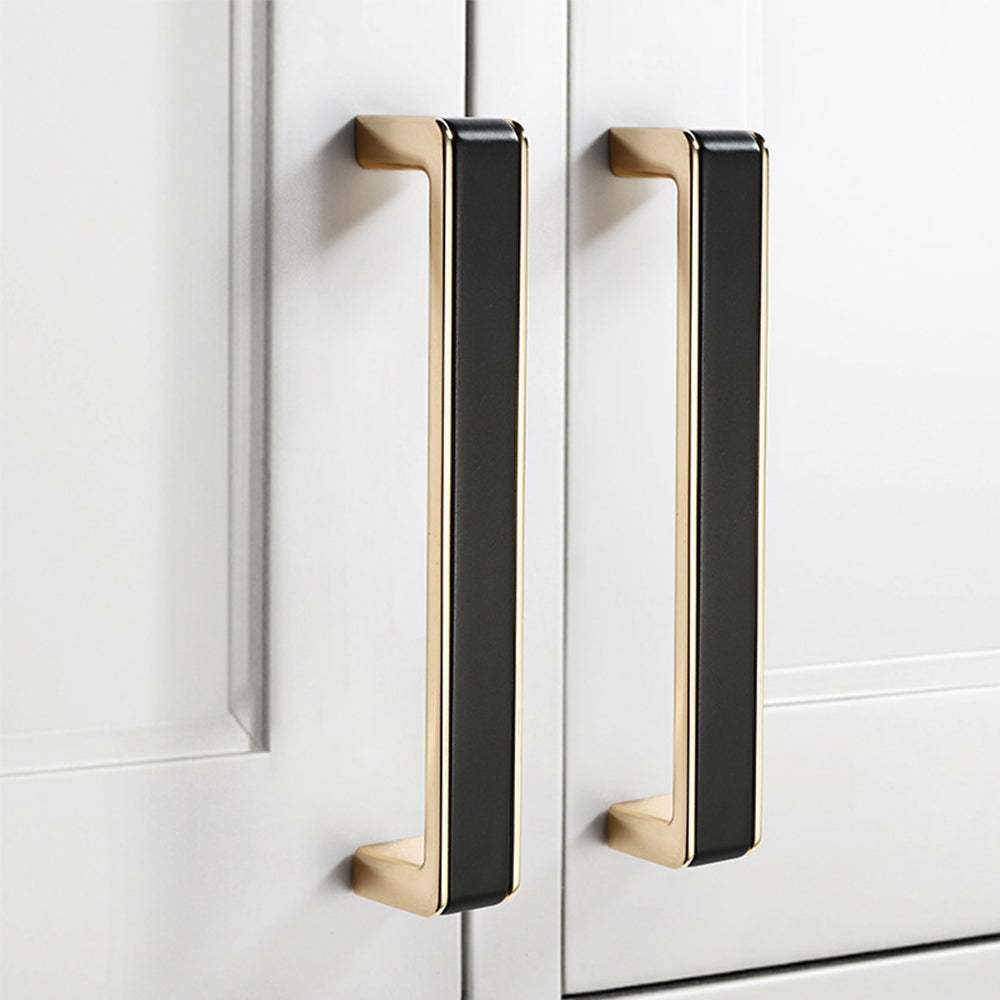 Two-Tone Zinc Alloy Cabinet Pulls and Knobs