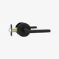 Round Interior Door Lever Handles for Bedroom and Bathroom Doors