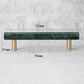 Marble T-Bar Cabinet Pulls with Gold-Tone Posts