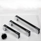 Two-Tone Chrome Cabinet Pulls with Knob Option