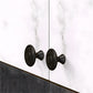 Solid Brass Twisted Cabinet Pulls and Matching Knobs