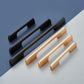 Solid Aluminum Alloy Modern Black Long Cabinet and Drawer Pulls