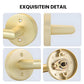 Zinc Alloy Passage Door Lever Handles for Closet and Hallway Doors