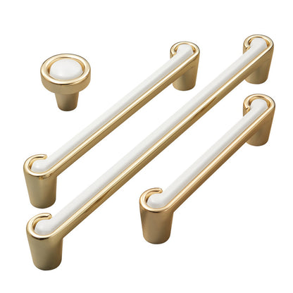 Modern Zinc Alloy Furniture Cabinet Pulls and Knobs