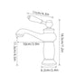 Retro Solid Brass Single Hole Bathroom Faucet