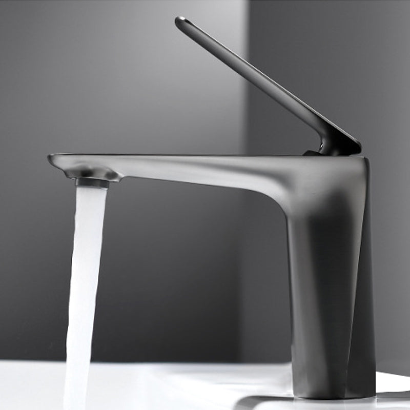 Florenza Modern High-Arc Single-Handle Vessel Sink Bathroom Sink Faucet