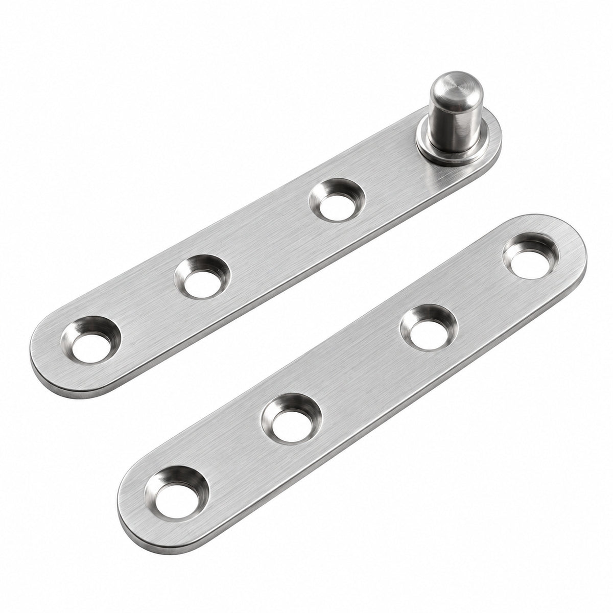 Stainless Steel 360° Pivot Door Hinges, Top and Bottom Mount