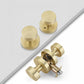 Heavy Duty Round Passage Door Knobs for Hallway and Closet Doors