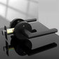 Round Interior Door Lever Handles for Bedroom and Bathroom Doors