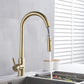 Tavora Touch Kitchen Faucet with Pull-Down Sprayer, Single Handle Stainless Steel Faucet