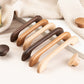 Curved Solid Wood Cabinet Handles and Round Cabinet Knobs