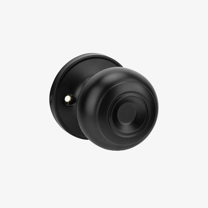 Round Interior Door Knobs with Dummy, Passage and Privacy Options