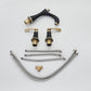 Widespread Three-Hole Copper Bathroom Faucet