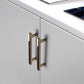 Two-Tone Cabinet Pulls and Drawer Handles for Wardrobes