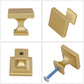 Square Zinc Alloy Kitchen Cabinet Knobs