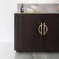Half Moon Cabinet Pulls for Closets and Wardrobes