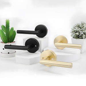 Zinc Alloy Passage Door Lever Handles for Closet and Hallway Doors