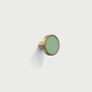 Colorful Leather and Brass Cabinet Pulls and Knobs