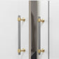Two-Tone Brass Cabinet Pulls and Knobs