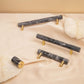 Natural Marble Brass Cabinet Pulls and Knobs