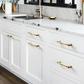 Gold Pumpkin Head Cabinet Pulls and Knobs for Wardrobes