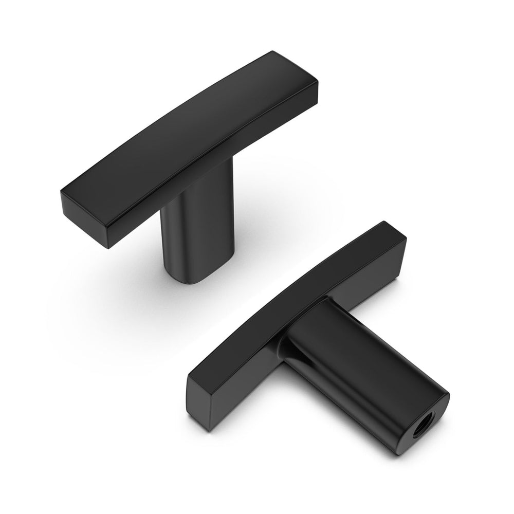 Multi-Finish Curved Cabinet Pulls for Kitchen Drawers