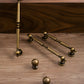 Vintage Turned Solid Brass Cabinet Pulls and Knobs