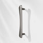 Smooth Curved Cabinet Handles and Round Knobs for Wardrobes