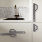 Geometric Flat Bar Cabinet Pulls and Drawer Handles