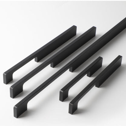 Modern Aluminum Alloy Slimline Gold Cabinet Drawer Handles