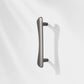 Smooth Curved Cabinet Handles and Round Knobs for Wardrobes