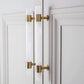Crystal Marble Brass Cabinet Handles, Drawer Pulls and Knobs