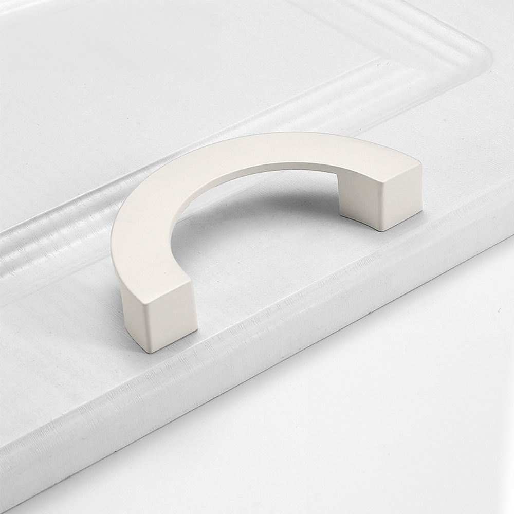 C-Shaped Recessed Drawer Pulls for Sliding Doors