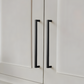 Black Square Cabinet Pulls for Modern Farmhouse Kitchen Cabinets & Drawers