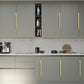 Long Multicolored Simple Invisible Finger Cabinet Drawer Handles