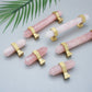Natural Crystal Cabinet Handles and Dresser Knobs