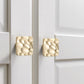 Hammered Honeycomb Cabinet Handles and Knobs