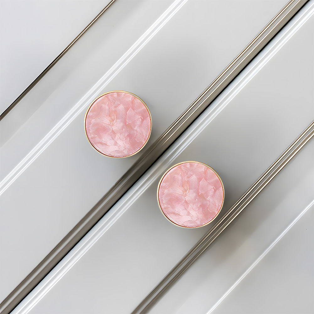 Elegant Exquisite Colored Wardrobe Cabinet Drawer Knob