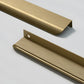 Long Multicolored Simple Invisible Finger Cabinet Drawer Handles