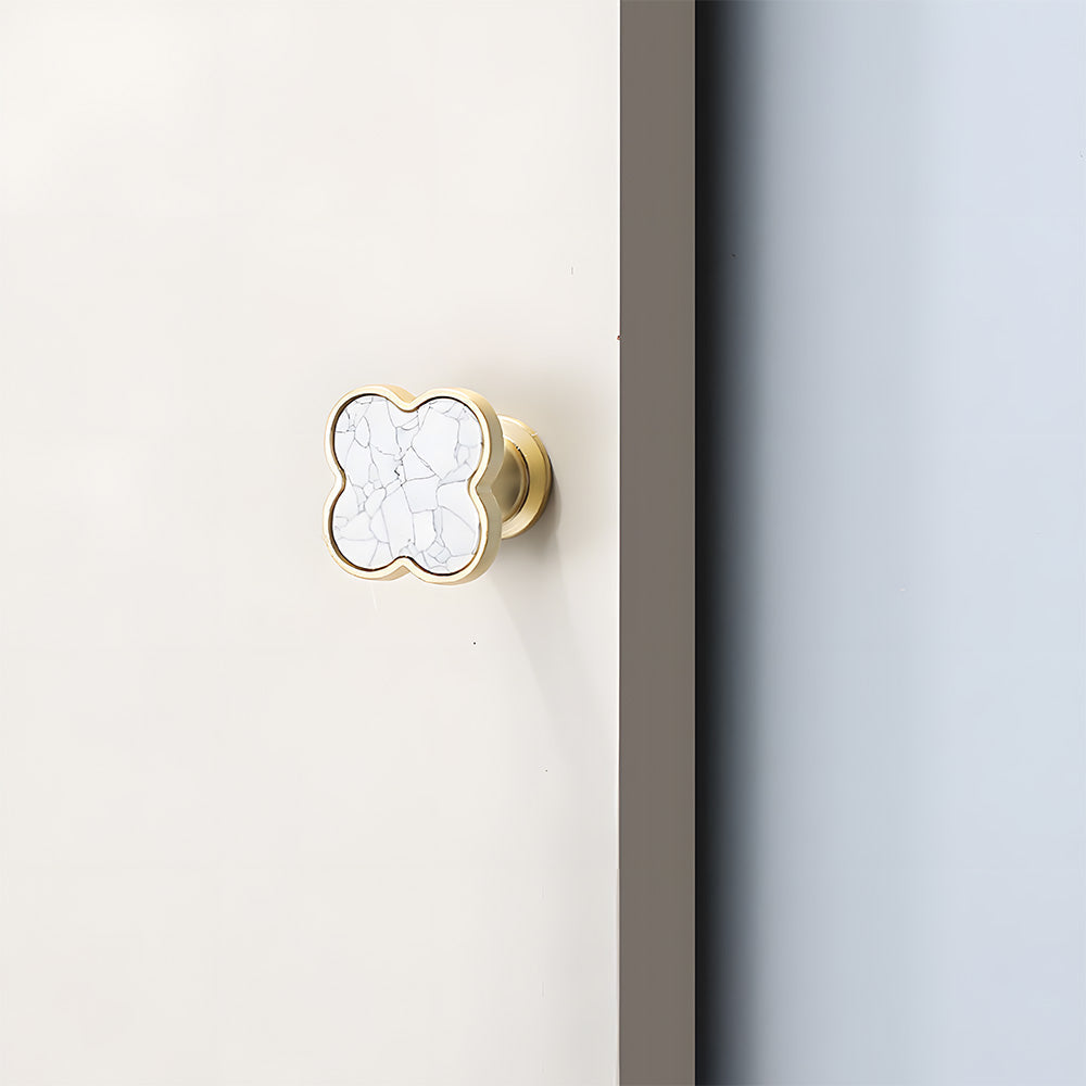 Colored Inset Cabinet Knobs for Wardrobes and Drawers