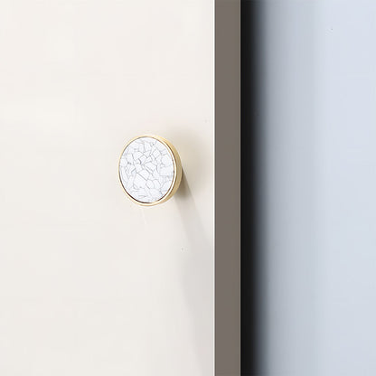 Colored Inset Cabinet Knobs for Wardrobes and Drawers