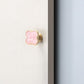 Colored Inset Cabinet Knobs for Wardrobes and Drawers