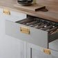 Concealed Flush Drawer Pulls and Ring Handles
